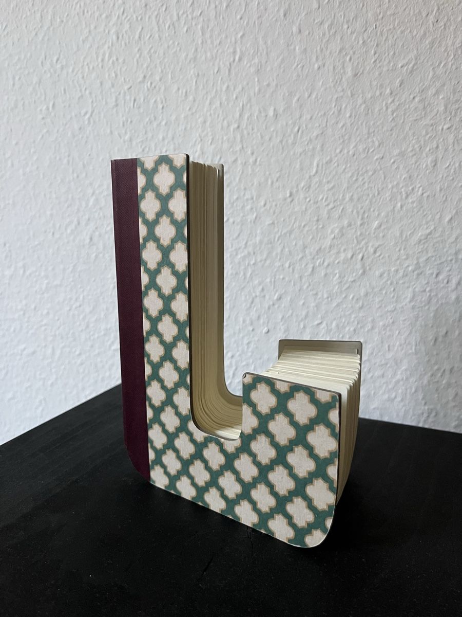 Blocchi: carnet en forme de J – Usato da La Chaux-de-Fonds venduto da vert_j