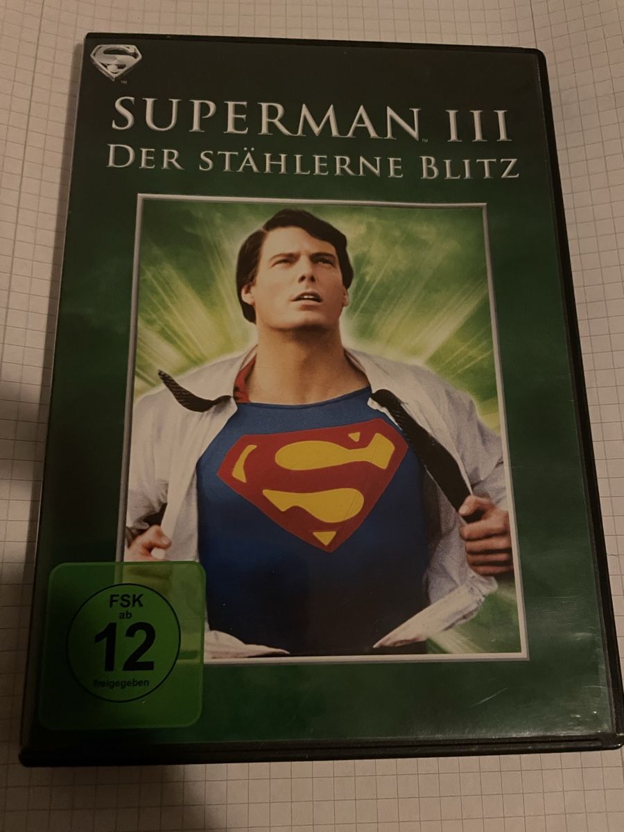 Tutti i DVDs: Superman 3 – Usato da Winterthur venduto da Cobraforce