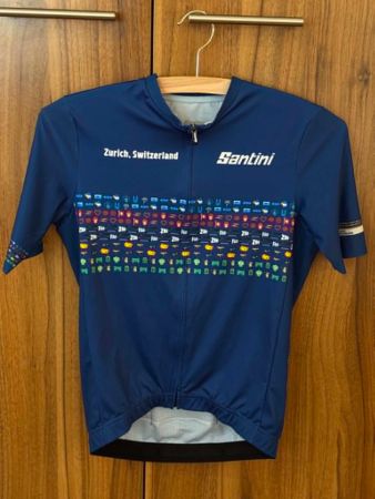 Santini Radtrikot Zürich WM 2024, Gr. S, sehr guter Zustand
