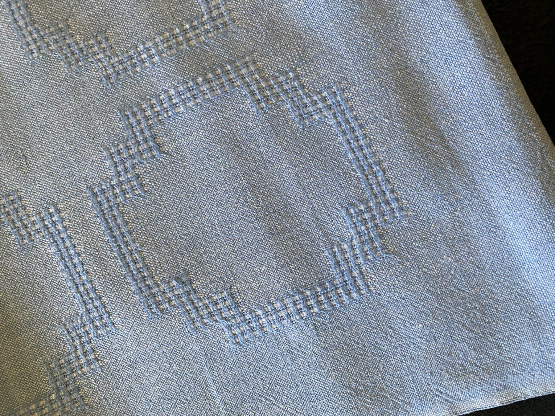 Altra biancheria da tavola: Tischtuch blau ca 75x72cm – Usato da Allenwinden venduto da Obalu 3