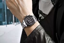 Pagani Herren, Designer Uhr schwarz Neu!