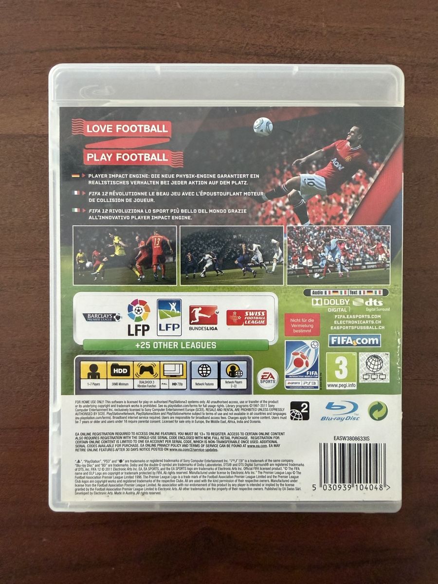 Sony Spiele: FIFA 12 für PS3 – Gebraucht aus Thunstetten von Virus_33 1