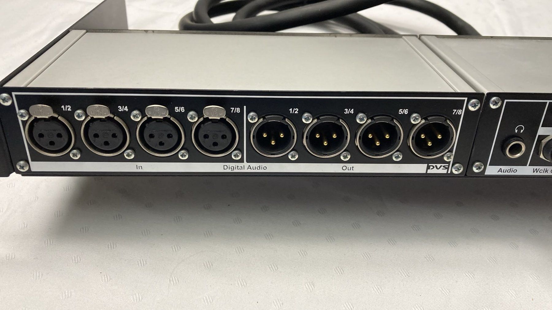 Componenti elettronici: DVS 19" Breakout Panel 1HE – Audio & RS-422 Interface – Usato da Dietikon venduto da Rima57 1