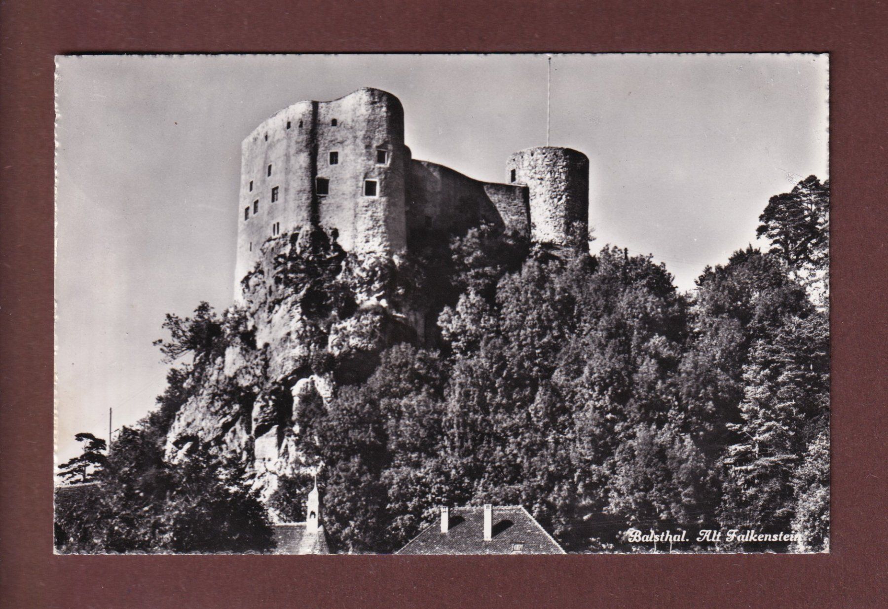 Cartes postales: BALSTHAL - Alt Falkenstein - 1959 – D'occasion à Pully par nicecards-shop