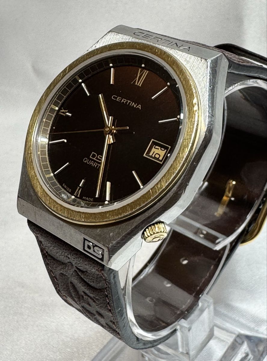 Certina Uhren: Vintage Certina DS Quartz Uhr – Gebraucht aus Untersiggenthal von TimeandShine 4