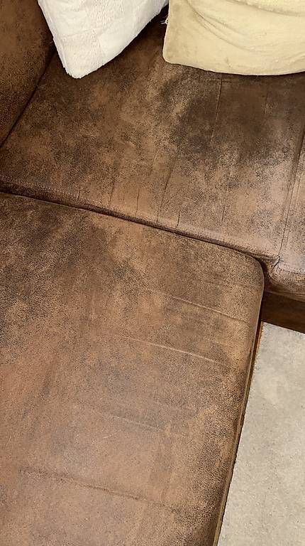 Sofas: Home24 Ecksofa mit Schlaffunktionbraun, gebrauchter Zustand – Gebraucht aus Kilchberg ZH von bst_v6m8 3