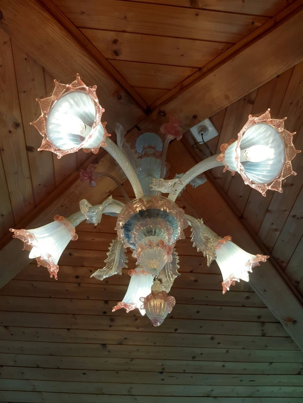 Lampadari & plafoniere: Kronleuchter - Murano Glas vintage – Usato da Lumino venduto da Onyxrocks