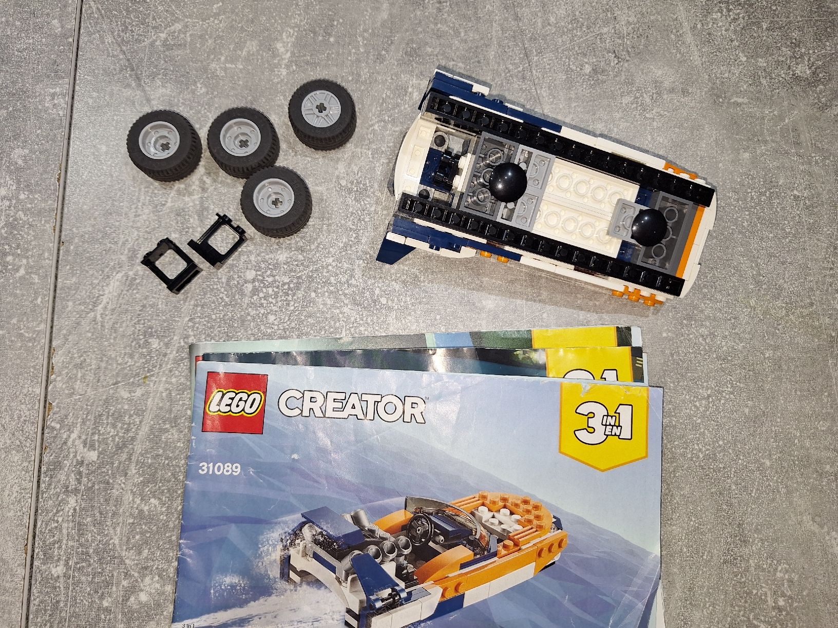 Lego Giocattoli: Lego 31089 Rennwagen Creator – Usato da Egerkingen venduto da Niceli1 3