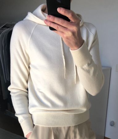100% Nativa Merinowolle Rhea Elfenbein Hood XS S wie Saison