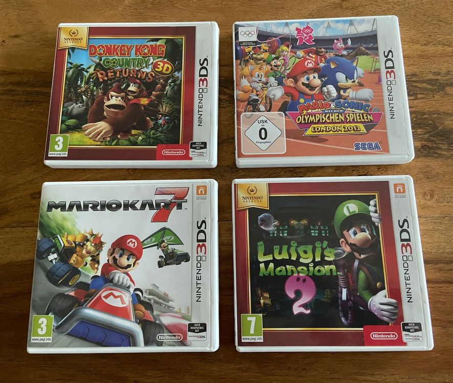 Nintendo 3DS XL Games 4 Stk. Kaufen auf Ricardo
