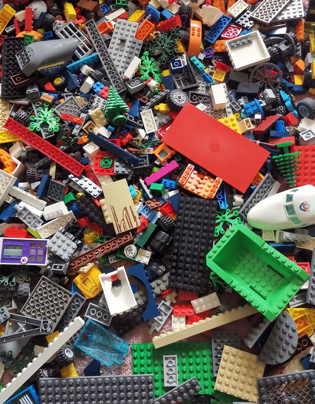 Lego Spielzeuge: Lego ca. 4,2 Kilo, bunter Mix – Gebraucht aus Effretikon von Superkarin7 4