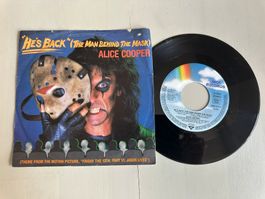 ALICE COOPER tolle Single He's back Kult Glam Hard Rock