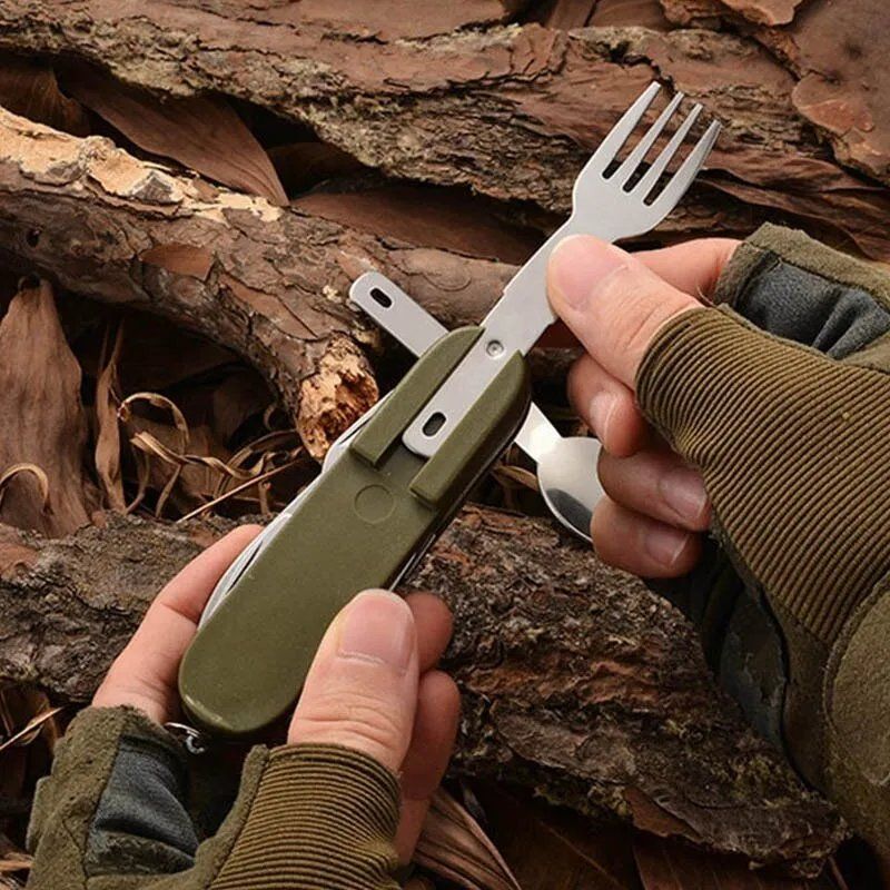 Set di posate: Multifuktionelles outdoor Besteck Camping – Nuovo e nell'imballaggio originale da Tuggen venduto da Zweitechanceboutique 5