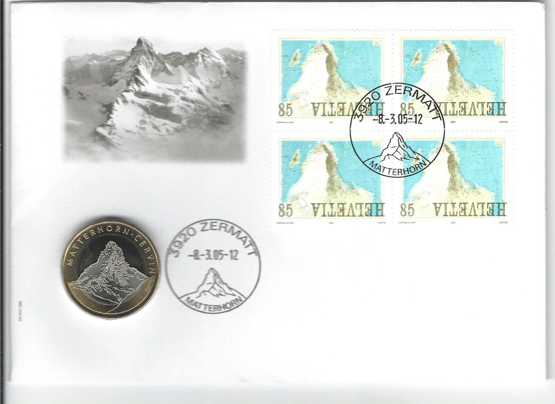 Alle Münzen: Numisbrief 1999 FDC 150 Jahre Post – Neu (gemäss Beschreibung) aus Wildhaus von Brunphil