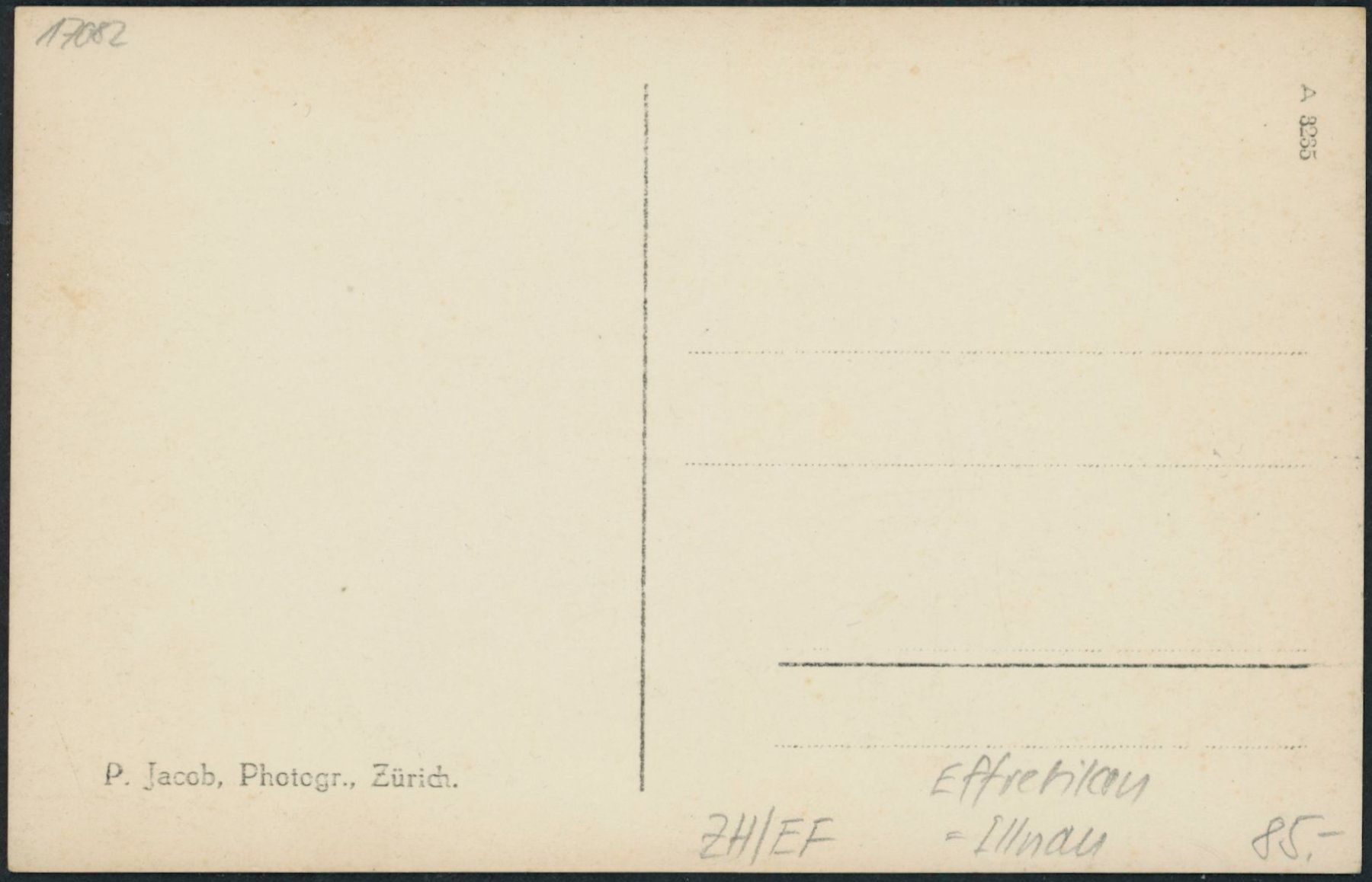Cartoline postali: ZH Effretikon - Illnau – Nuovo (secondo la descrizione) da Schindellegi venduto da leecollect 1