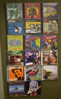 17 punk rock cds, compilations