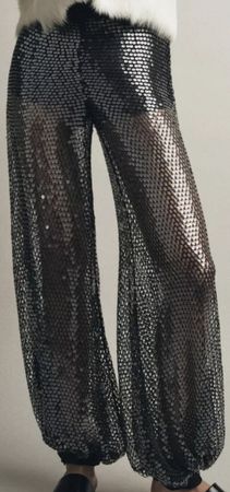 Glitzer Hose / Pailletten Hose, neu und ungetragen