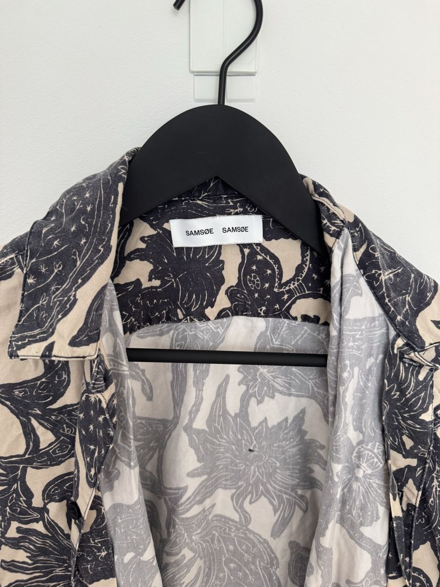Samsøe Samsøe Camicie: Samsoe Designer Hemd Schwarz/weiss M – Nuovo (secondo la descrizione) da Zürich venduto da pa.ul 1