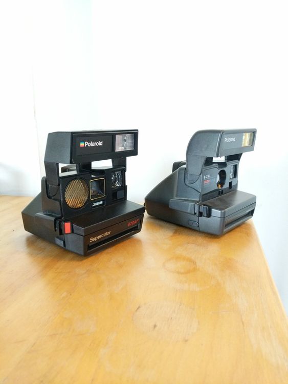 Lot Appareils Polaroid 600 Et Colorpack II - Vintage, état Correct