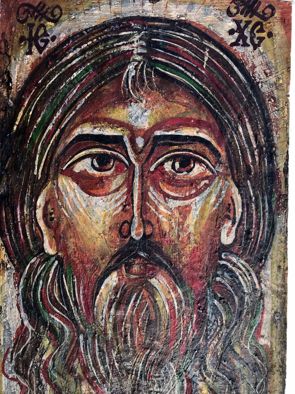 Gemälde: Heiligen Bild, Ikone Original gemalt – Gebraucht aus Seltisberg von quadartswiss 2