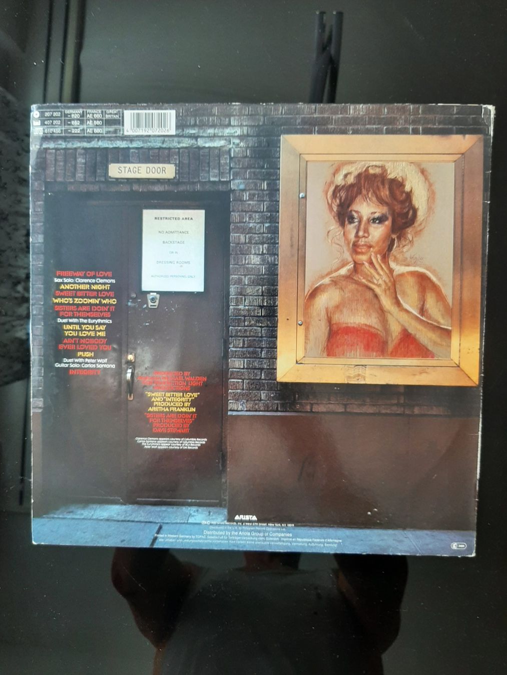 Dischi in vinile: LP Aretha Franklin aus 1985 – Usato da Kreuzlingen venduto da Jack.Daniels 4