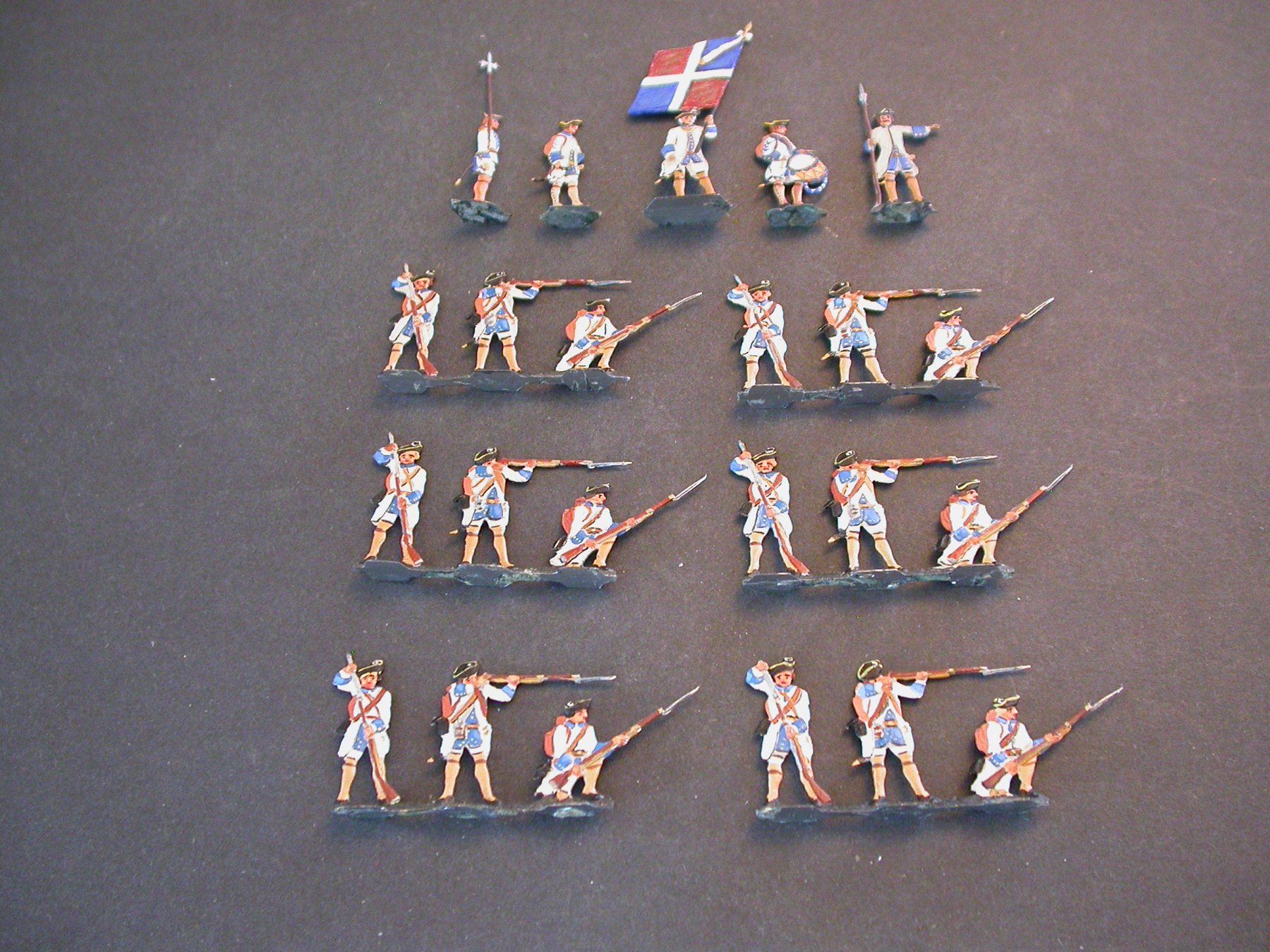 Figuren: Französisches Infanterieregiment "Languedoc" 1776 – Gebraucht aus Zürich von Marcel6887