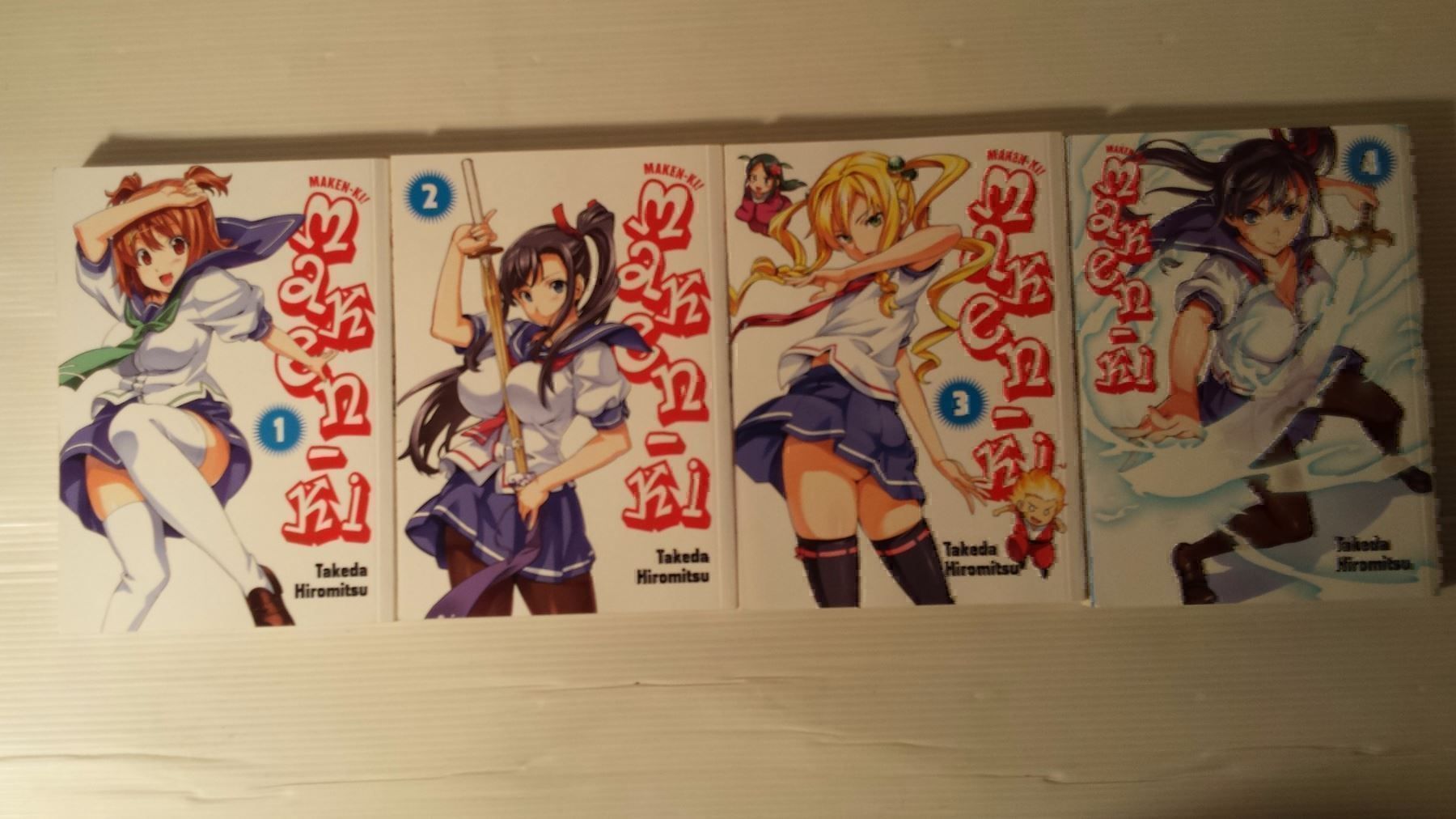 Fumetti: Maken-Ki - 1 bis 4 - Manga – Usato da Münchenstein venduto da vitalfit