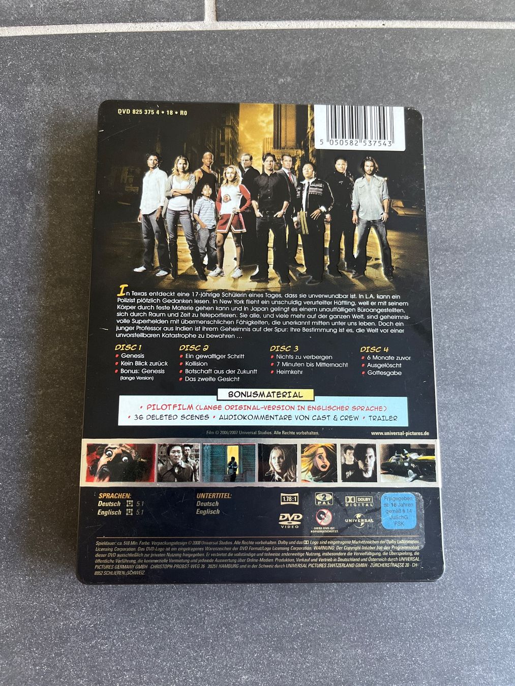 Alle DVDs: DVD Heroes 1.1 – Gebraucht aus Aarau von Swifty03 1