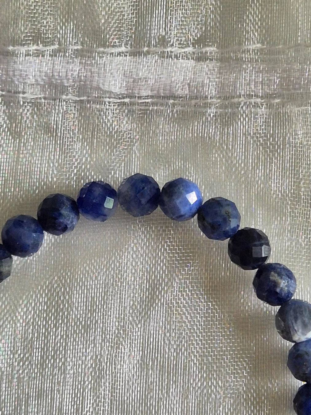Bracciali & Braccialetti: Sodalith facettiert Armband 6mm – Nuovo e nell'imballaggio originale da Rüti ZH venduto da pep_l9zp 3