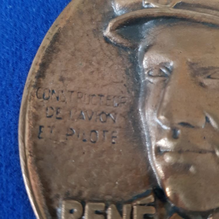 MÉDAILLE EN BRONZE de l'aviation américaine Orville & Wilbur Wright
