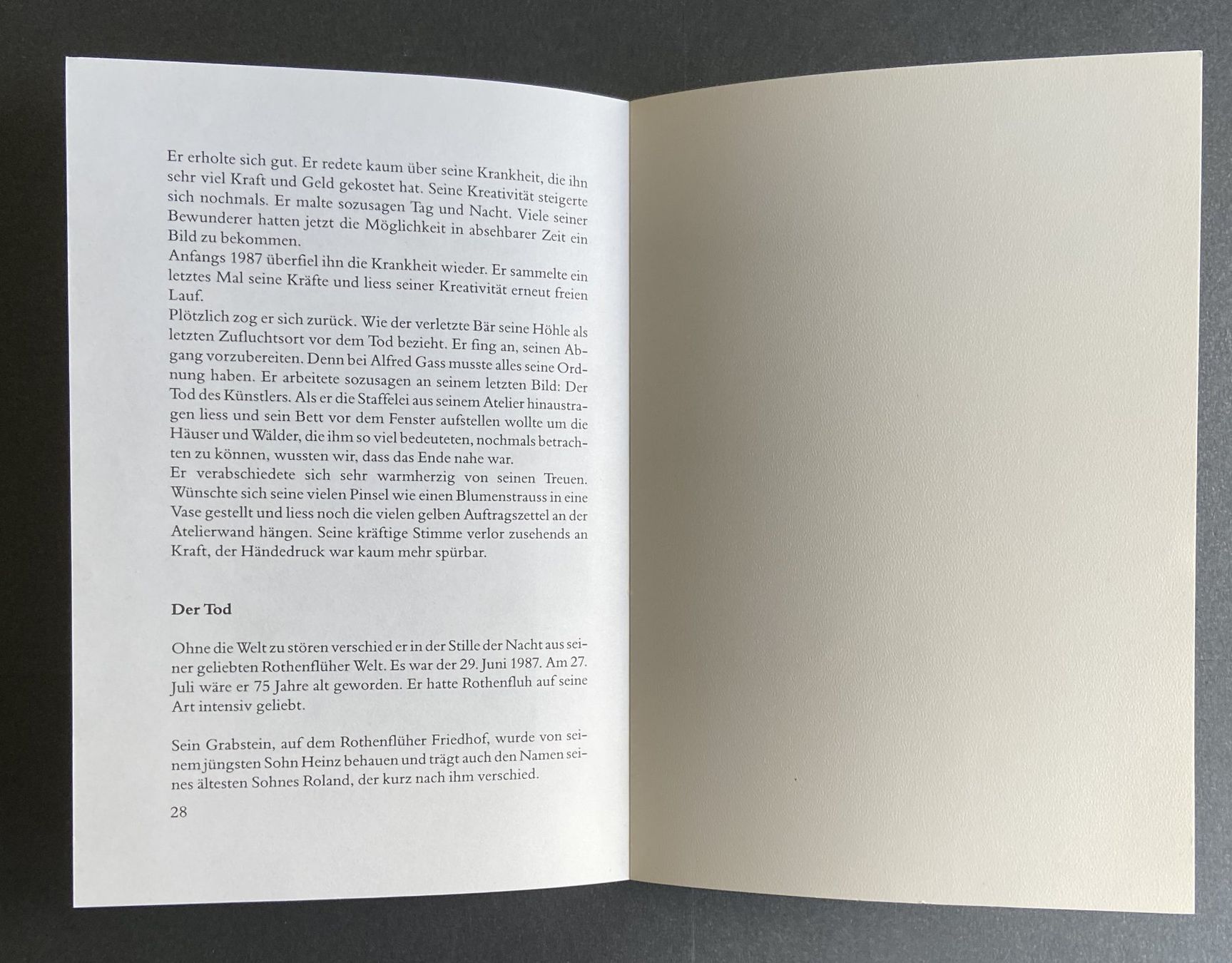 Libri: Erinnerungsschrift Kunstmaler "Alfred Gass" – Usato da Böckten venduto da Hansi36 4