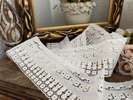 Alte, antike St.Galler Spitzen - Shabby