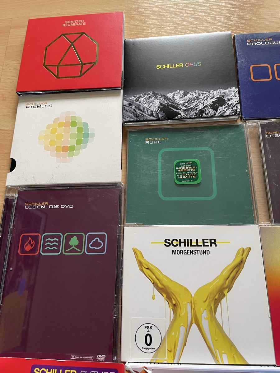 CD: CD / DVD Sammlung Schiller mit 16 Alben – Usato da Schlieren venduto da Mymainman 4