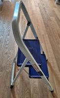 Trittleiter blau/weiss 2 Stufen