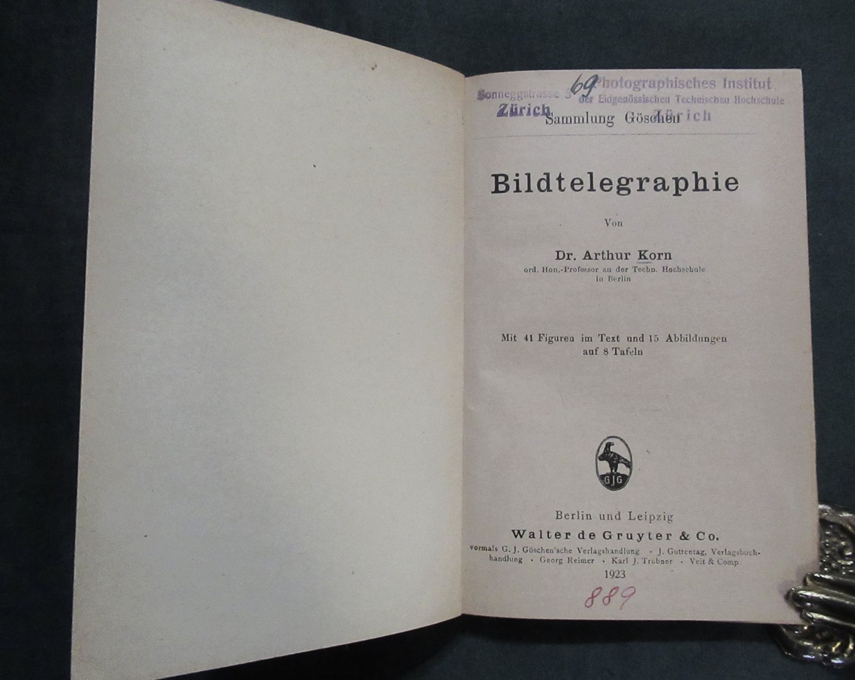 Libri: Fernsehen  Bildtelegrafie  Television   Entwicklung – Usato da Hedingen venduto da Protechnica 5