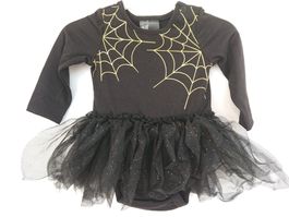 Baby Girl Halloween Kostüm Body Gr. 62/68 3-6Mt Schwarz