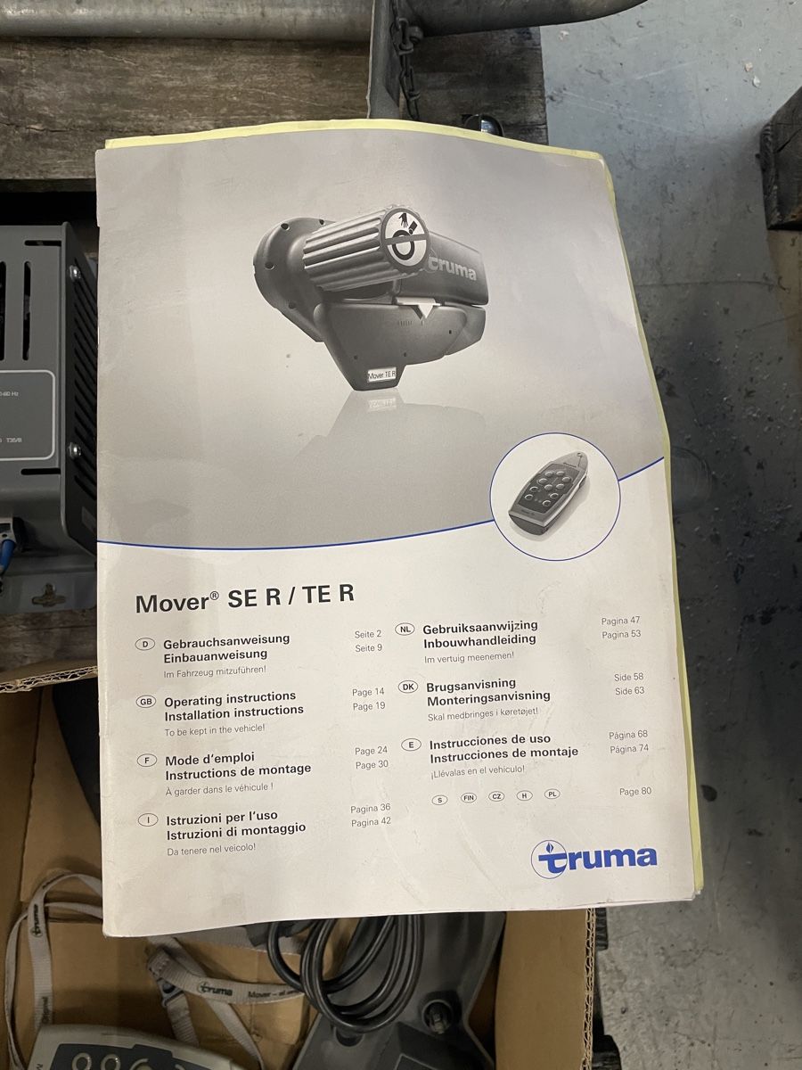 Accessori per altri veicoli: Mover Truma SE R – Difettoso da Flaach venduto da Binz 3