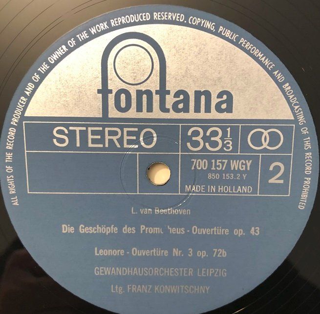 Dischi in vinile: Beethoven - Ouvertüren (LP, von Dohnanyi) – Usato da Grüningen venduto da azulamarillo_vinyl 3