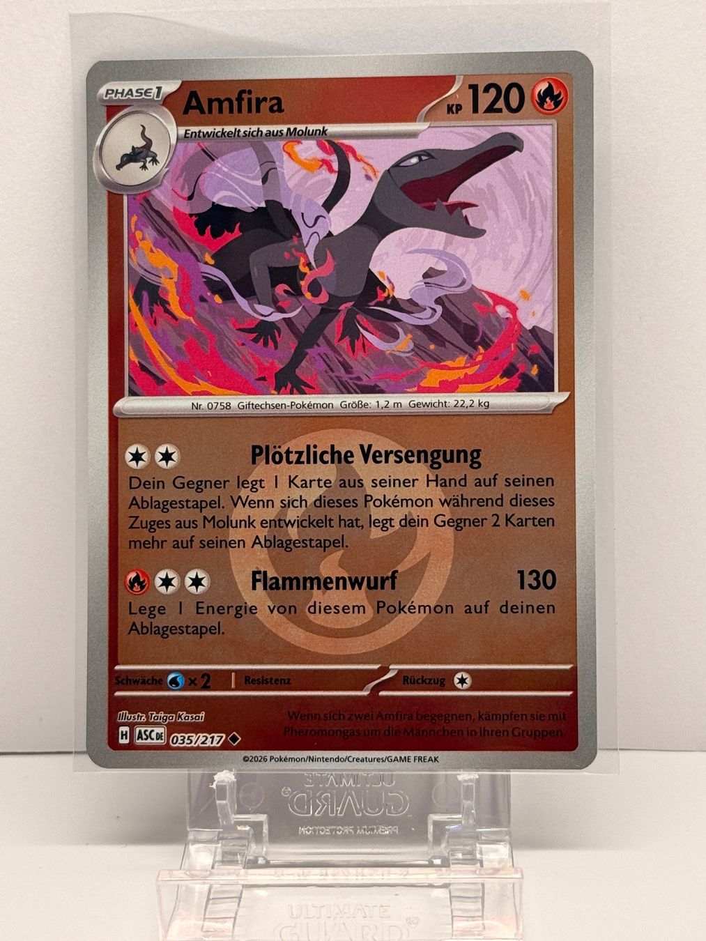 Pokémon Sammelbilder & Trading cards: Amfira ASC 035/217 Reverse Holo DE NM – Neu (gemäss Beschreibung) aus bern von Wankdorf_Retro