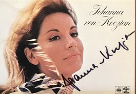Johanna von Koczian 1933-2024 Autogramm signiert Foto 10x15c