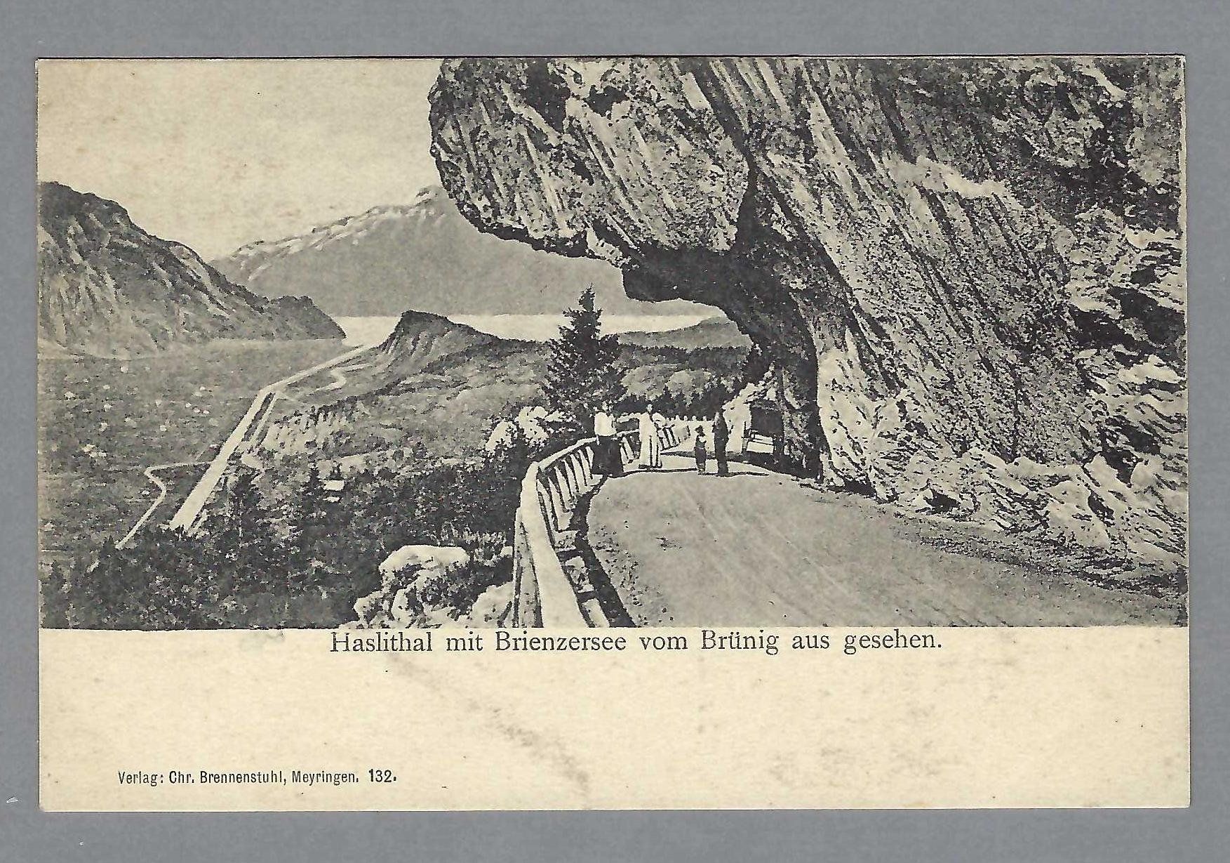 Cartoline postali: HASLITHAL VOM BRÜNIG – Usato da Pura venduto da ulisse1957