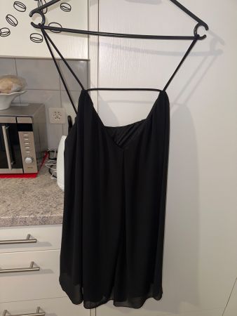SCHWARZE DAMEN TOP ONE SIZE