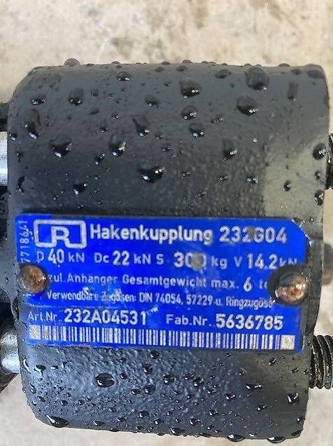Rockinger Ganci per rimorchio: Anhängerhacken 6 To – Usato da Rothenthurm venduto da FHS6418 4