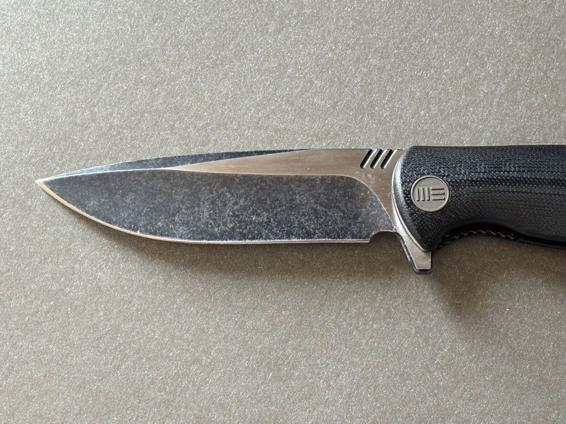 Coltelli tascabile: WE Knife 703F - D2 / G10 - Black Stonewash – Usato da Männedorf venduto da Rarin67 1