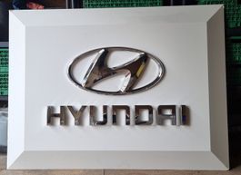 HYUNDAI Großes Emblem, Logo Grand emblème 120 x 160 cm