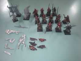 Lot figurines Warhammer 40k Elfes Noirs, 1999