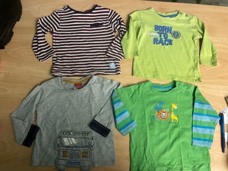 4 S.Oliver Baby-Shirts, Gr.74, Top Zustand!