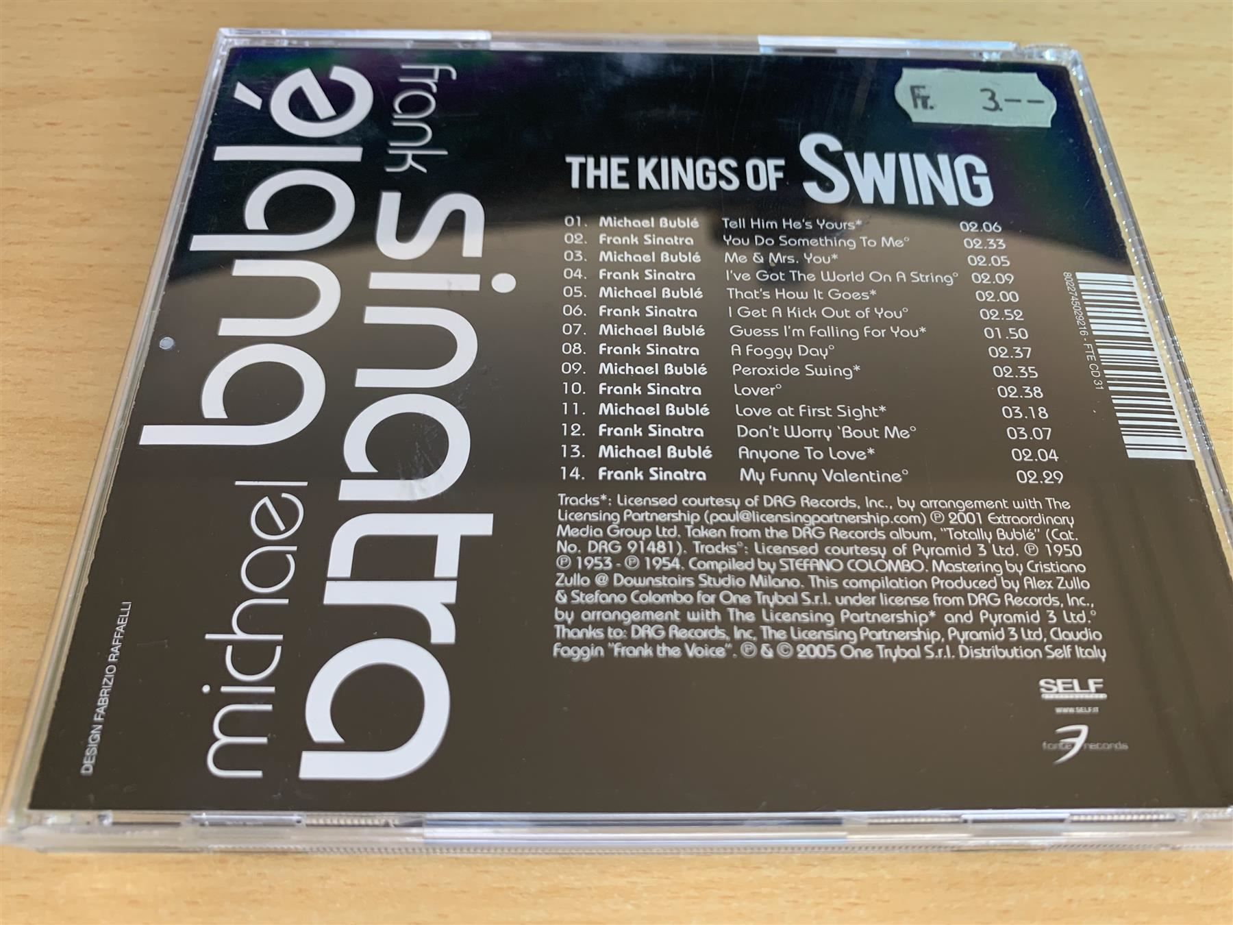 CDs: Michael Bublé & Frank Sinatra – The King – Gebraucht aus Rikon im Tösstal von Alpenmutz 1