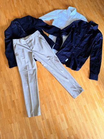 Young Business Man Kleider-Set, Blazer, Hose, 2 Hemden PKZ