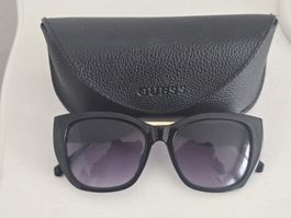 Sonnenbrille Guess schwarz mit Etui guter Zustand